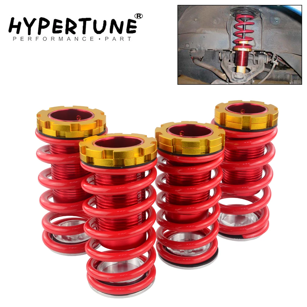 Hypertune-кованые алюминиевые комплекты Coilover для Honda Civic 88-00 красный подвеска Coilover/пружины Coilover HT-TH11