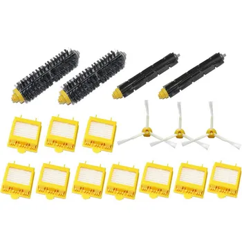

3-Armed Side Brush &c & Bristle Brush & Flexible Beater Brush Pack Kit for iRobot Roomba 700 Series S0B94 T18 0.5