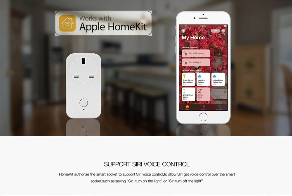 Умный дом Timethinker, Wi-Fi разъем, UK Homekit, розетка с таймером, 2 шт., Apple Homekit, Alexa, Google Home, Siri, голосовой пульт дистанционного управления