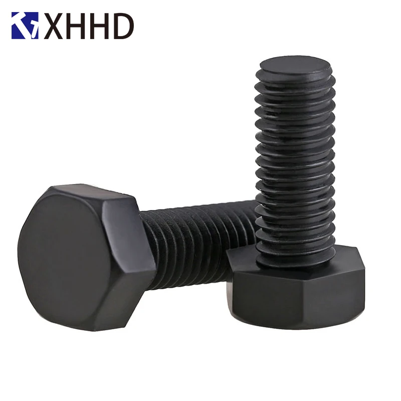 

M3 M4 M5 Black Nylon Hex External Hexagonal Screw Insulation Plastic Outside Metric Full Thread Machine Bolt PA66