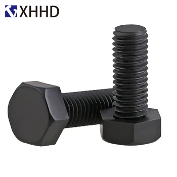 

M3 M4 M5 Black Nylon Hex External Hexagonal Screw Insulation Plastic Outside Metric Full Thread Machine Bolt PA66