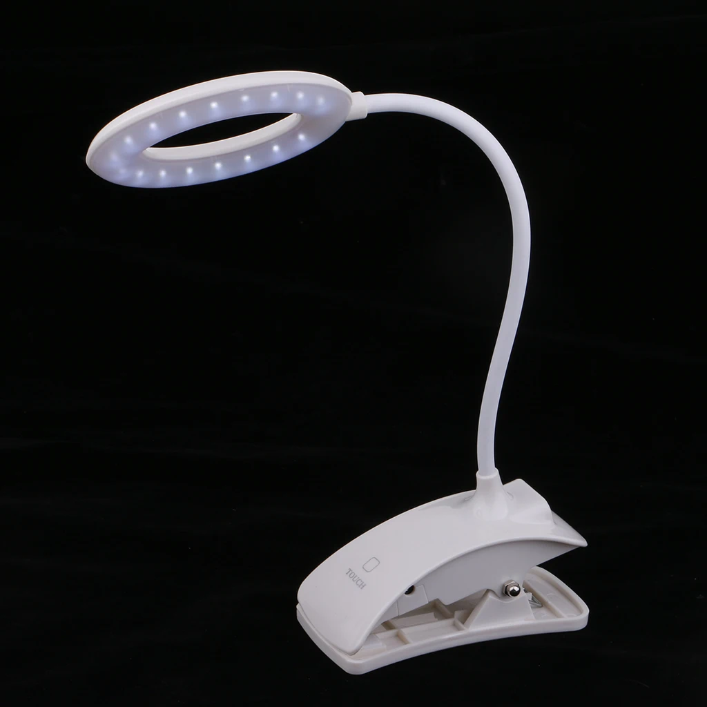 Makeup Tattoo LED Desk Light Clamp USB, Nail Art Eyelash Extension Clip Lamp Eye Protector Folding LED desk clip lamp