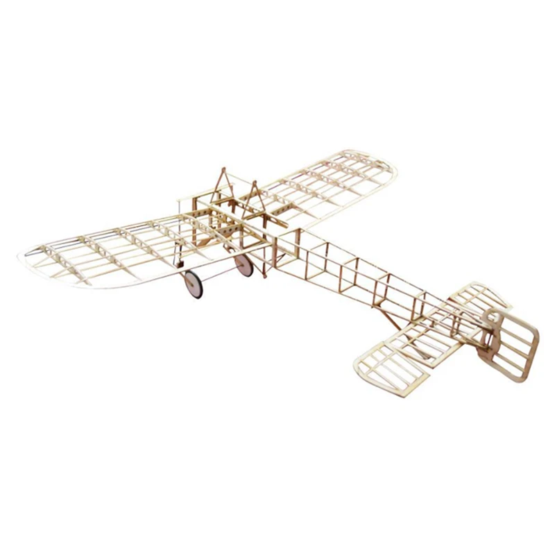 Wingspan de Madeira Combo para Crianças Kit + Power Bleriot Avião Asa Fixa Kit - Brinquedos Faça Você Mesmo Drone xi 420mm rc 5 Aviões de radiocontrole
