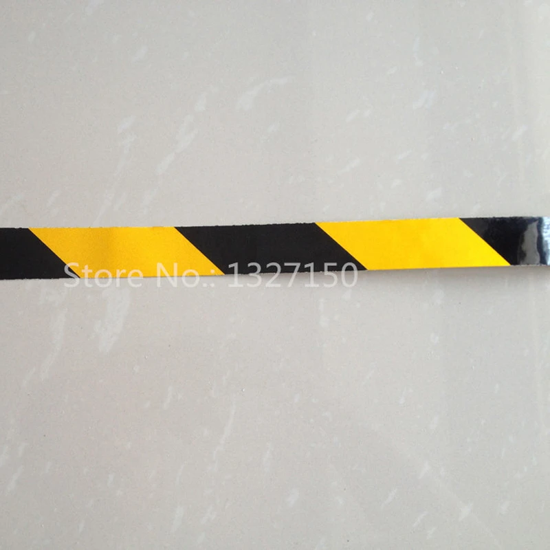Stripe Safety Reflective Warning  Self adhesive Caution Tape Sticker 2" Width 