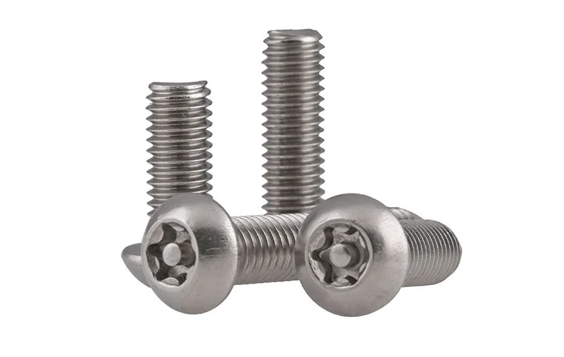 

(10PCS/lot)M10*16/20/25/30/35/40/50/60MM A2 Stainless Steel Torx Button Head Tamper Proof Security Screws