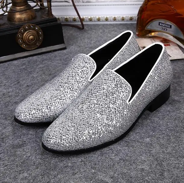 Online Get Cheap Mens Silver Loafers -Aliexpress.com | Alibaba Group