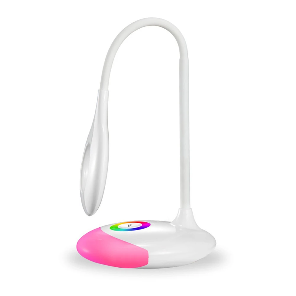 Украшения USB настольная лампа с аккумулятором RGB Цвет Home Decor Eyeshield прикроватный столик с регулируемой яркостью перезаряжаемый дети Цвет ful