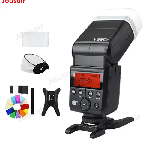 

Godox V350F TTL HSS 1/8000s Speedlite Flash with Built-in 2000mAh Li-ion Battery for Fuji GFX50S X-Pro2 T20 X-A3 X100F CD50