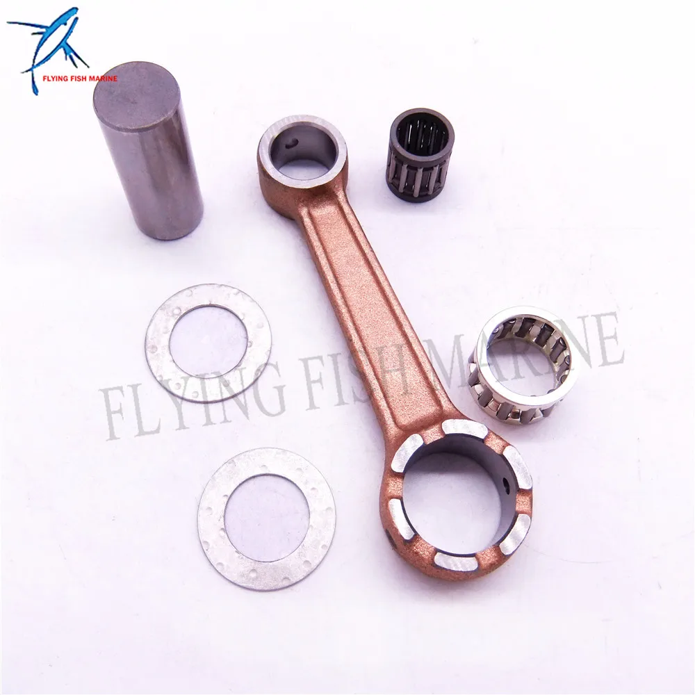 

Outboard Motor 350-00040-0 350-00040-1 350000400 350000400M Connecting Rod Kit for Tohatsu Nissan NS M 9.9HP 15HP Boat Engine