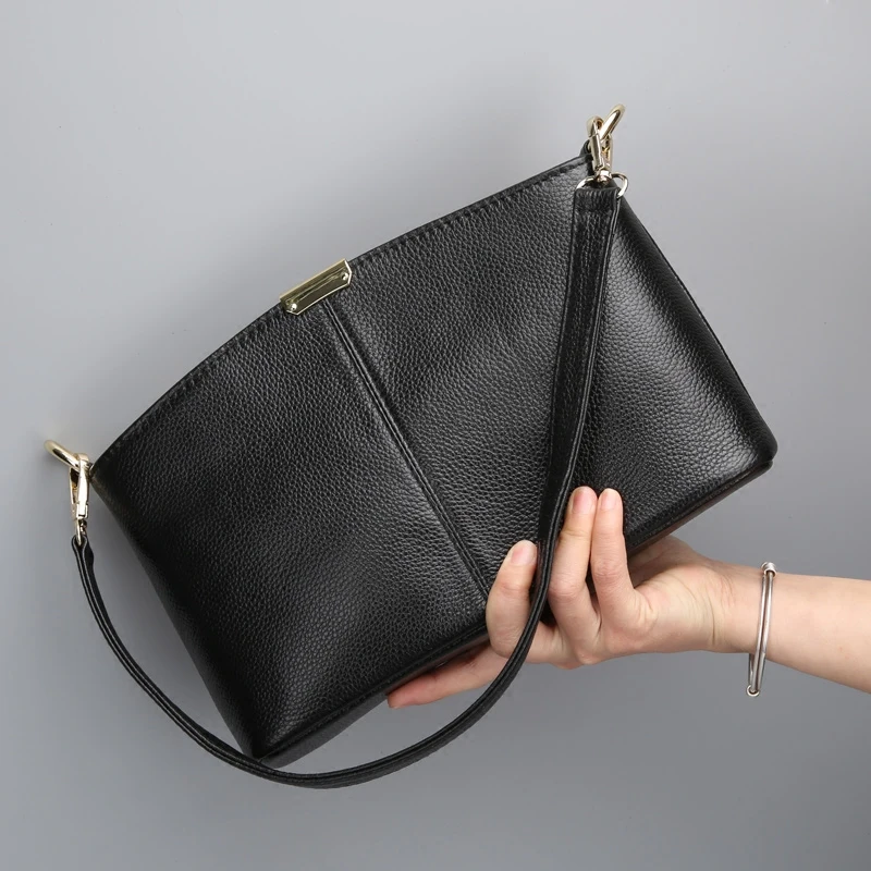 

New design flap bags for women genuine leather cross body messenger bags for women high quality fashion shoulder bags