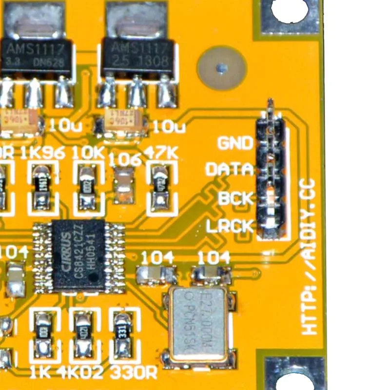 CS8421 ies частота дискретизации преобразования модуль частоты для Hifi усилитель DC одиночный 5 в A9-014