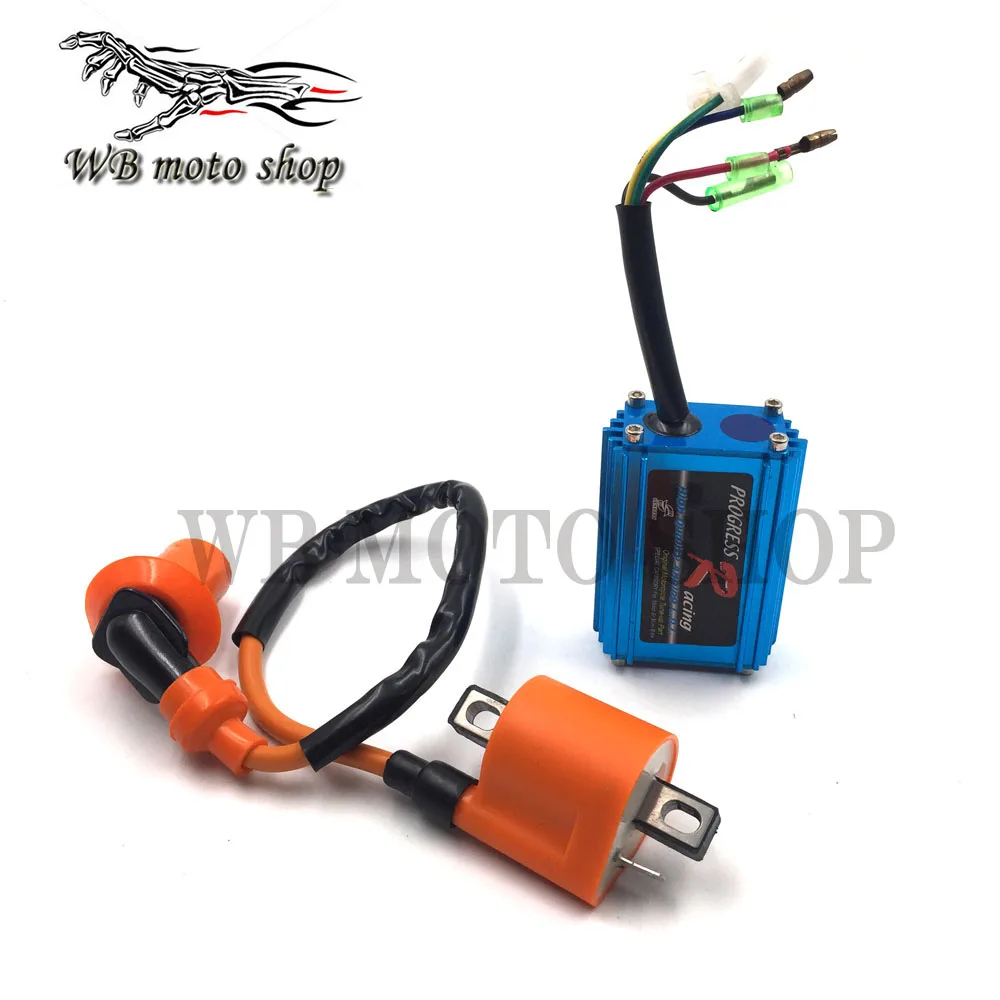 

High Performance 5 Pin Racing CDI Box Ignition For Yamaha JOG Scooter Moped 2 Stroke JOG 50CC 90CC 1PE40QMB Quads