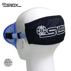 SLINX 3 мм неопрена маска для дайвинга ремень 150% высокоэластичные Дайвинг повязка на голову с маской защитить ваши волосы от силиконовый