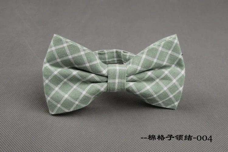 Mantieqingway хлопок мужской галстук-бабочка бренд классический клетчатая галстук-бабочка для мужчин досуг мужской деловой костюм галстук-бабочка аксессуар - Цвет: 004
