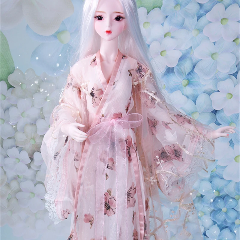 1/3 bjd кукольный костюм, цветочный халат, подходит только 62 см bjd Кукла SD