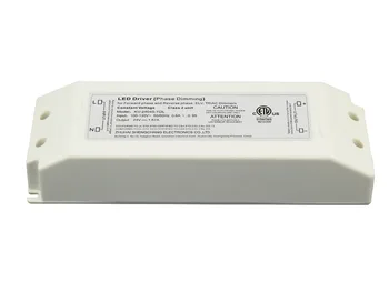 

45W 12V constant voltage dimmable LED driver with Triac Dimming (leading edge and trailing edge) ETL certificate