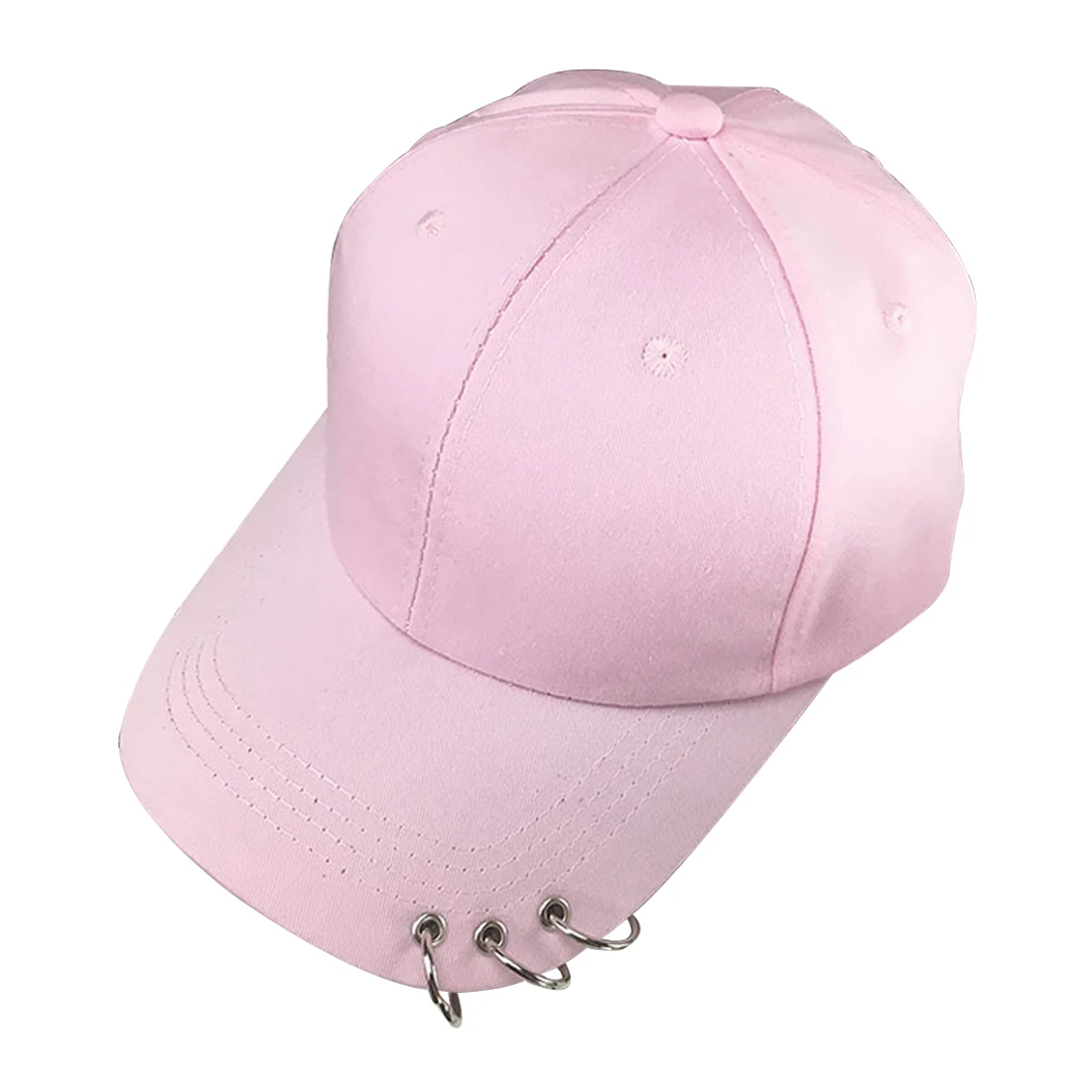 Summe охотничья шляпа хлопок утка шляпа мужчины и женщины Спорт Мода Солнце Хип Хоп шляпы Повседневный стиль Casquette - Цвет: Розовый