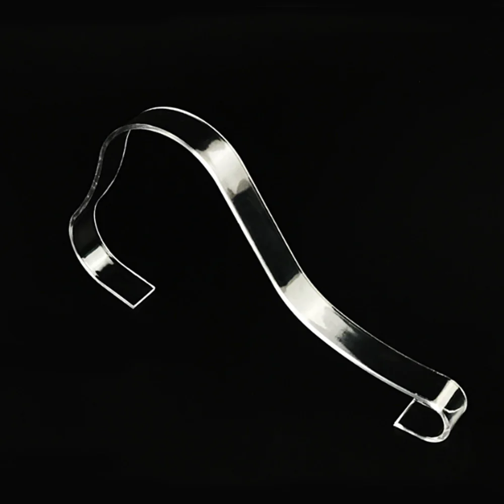 4X Women Clear Acrylic Plastic Sandal Lady Shoes Display Stand Inserts Holde QW