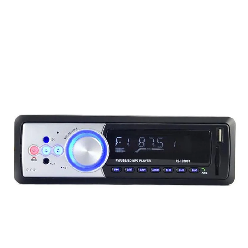 Bluetooth Car Stereo Audio In Dash FM Aux Input Receiver SD USB MP3 Radio P30 Support Drop