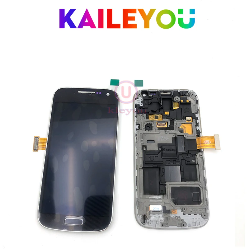 

5PCS/lot 100% Tested Super AMOLED LCD For Samsung Galaxy SIV S4 Mini I9190 i9192 i9195 Screen Touch Digitizer Replacement