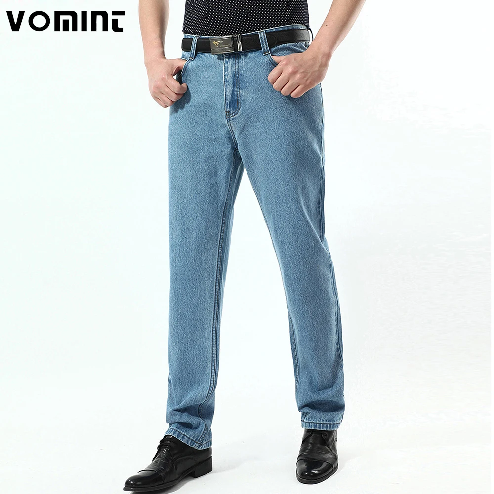 2019 New Mens Vintage Jeans Classic Denim Cotton Fabric 3