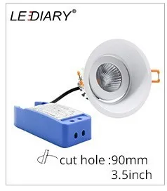 LEDIARY 12 V IP67 Водонепроницаемый Подводные 3 W Spotlight 32 мм Вырезать отверстие бассейн фонтан аквариум пейзаж Нержавеющая сталь лампа