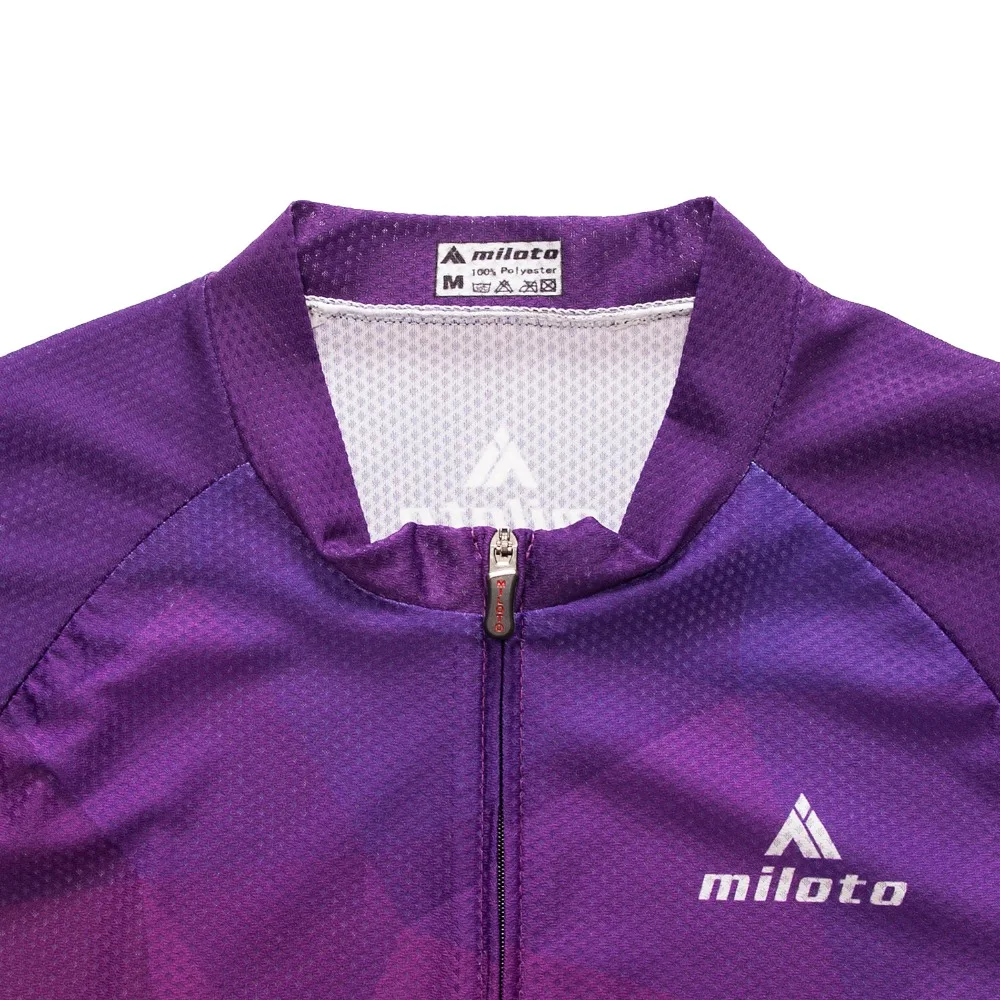 Women's Short Sleeve Cycling Jersey Quick Dry Breathable MTB Bike Clothing Full Zip Tops T-shirt ropa ciclismo US Size