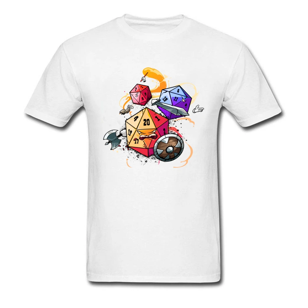 2018 Funny Dice Warriors Men Cartoon T Shirt Family Custom Team Tee Shirts Cute Design Male Casual White Tshirt Designer Designwhite Aliexpress 2018 Funny Dice Warriors Men Cartoon T