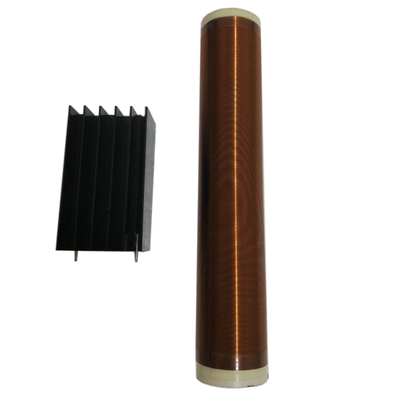 Goede DIY Mini Teslarol Plasma Speaker Arc luidspreker muziek teslarol Draadloze Transmissie Test SSTC