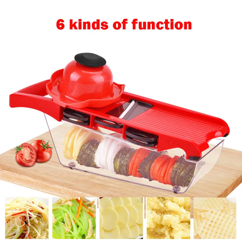 New Kitchen Creative Plastic Vegetable Fruit Slicer Cutter With