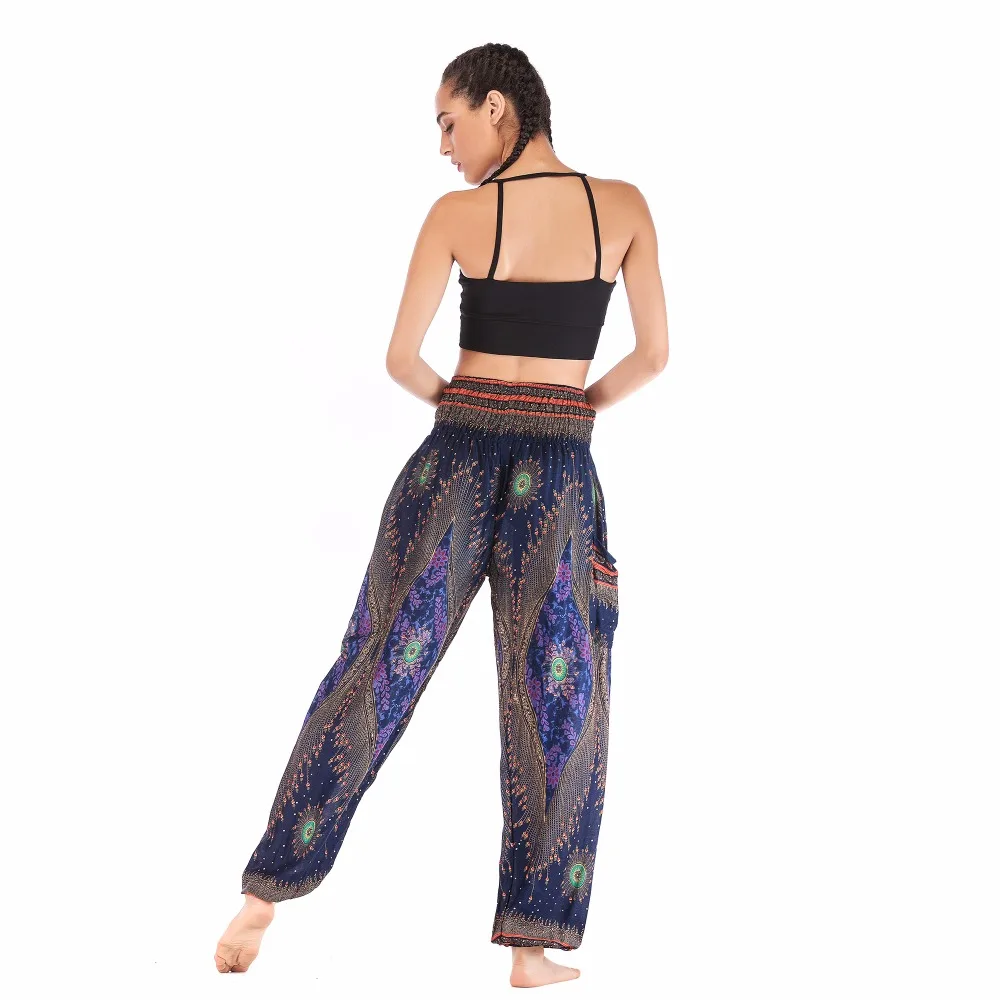 Big Peacock Eye navy harem pant BPEP003 (7)