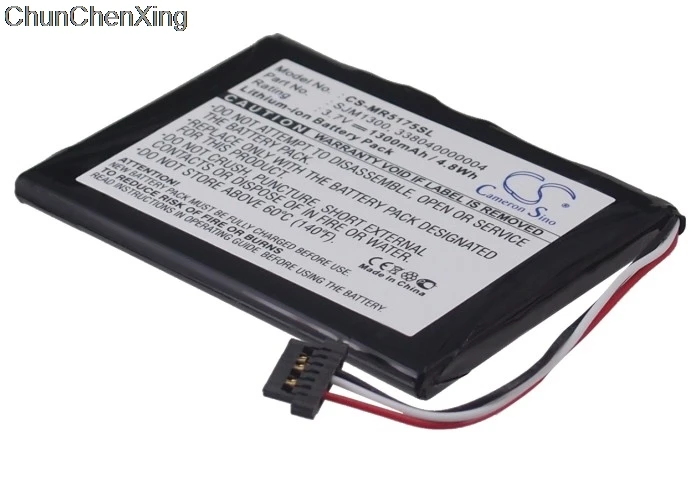 Аккумулятор Cameron Sino 1300mAh 338040000004 SJM1300 для Magellan RoadMate 5175 LM 5175TLM|Цифровые аккумуляторы|
