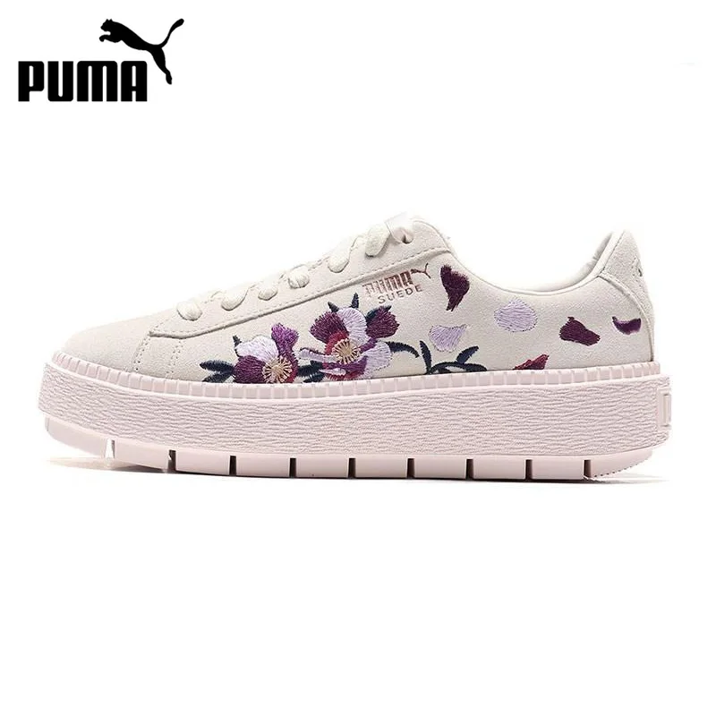 

Original New Arrival 2018 PUMA Platform Trace Flowery Women's Skateboarding Shoes Sneakers