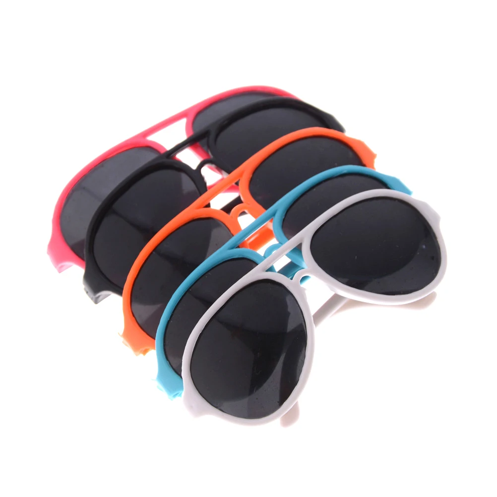 

1PCS Fashion Doll Glasses For Doll 18 Inch Doll Accessories 5 Colors Dolls Sunglasses Kids Gift Toys