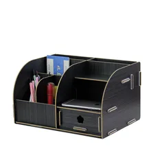 Ручка держатель для офиса большой деревянный офисные принадлежности Настольный стеллаж для ящика