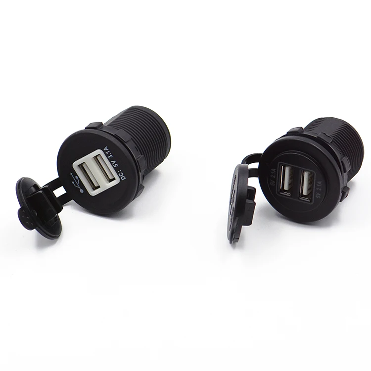 

High quality 5V 4.2A USB charger car cigarette lighter with power socket