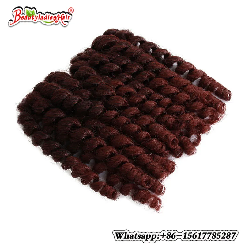 Пряди из синтетических волос 4 шт.|wand curl|afro twistafro crochet |