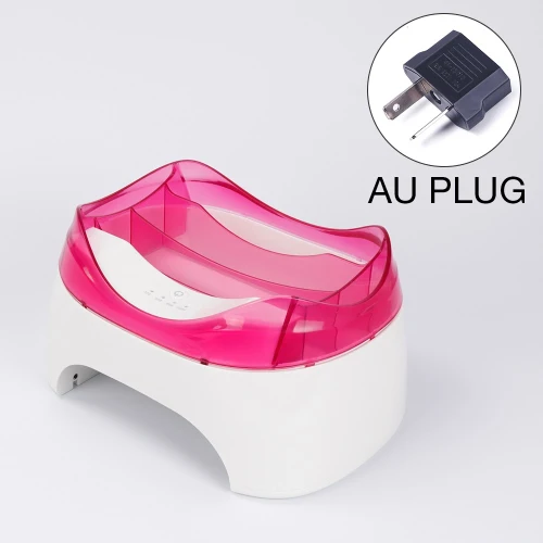 Storag 36 Вт лампа для ногтей УФ светодиодный Сушилка для ногтей Маникюрный Инструмент органайзер для хранения Nial гелевые инструменты Maincure Pusher/Scissor контейнер - Цвет: AU Plug Pink