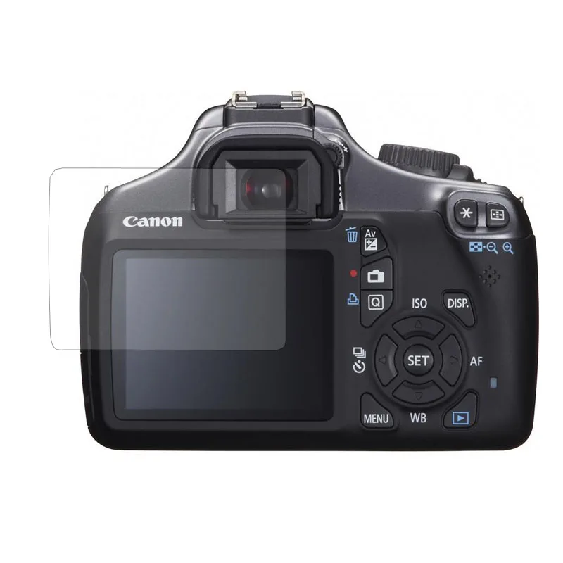 

Tempered Glass Protector Guard Cover for Canon EOS 1100D Kiss X50 Rebel T3 Camera Display Screen Protective Film Protection