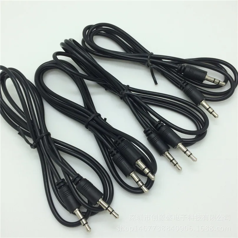 2000pcs 1M 3FT 3.5mm AUX AUXILIARY CORD Male to Male Stereo Audio Cable