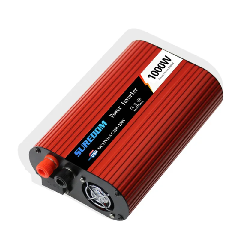 DC 12 V к AC 220 V 1000 W модифицированный синусоидальный инвертор для автомобиля, инвертор Солнечный фотоэлектрический преобразователь