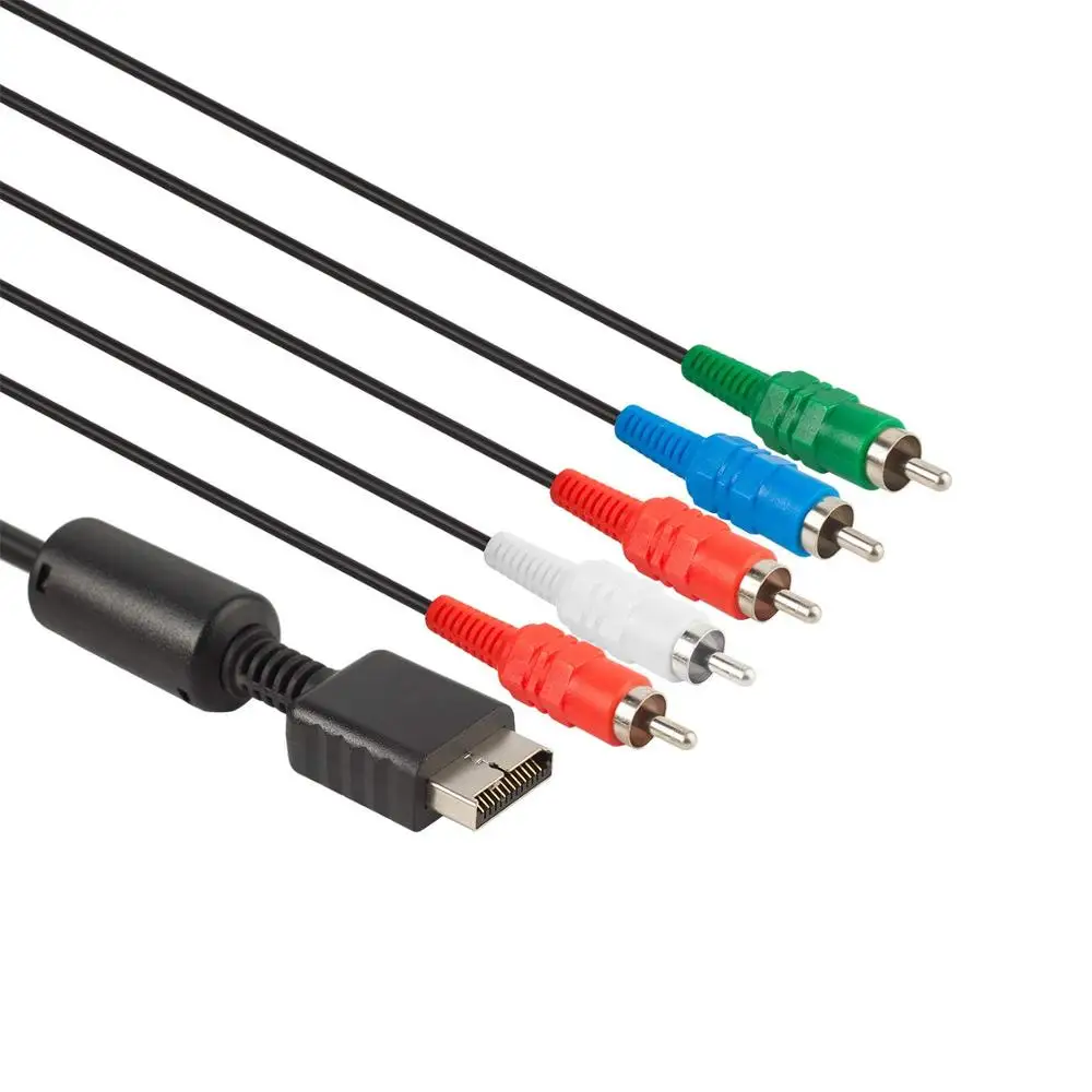 

GREATLINK Multi Component AV cable Compatible with PS2/PS3/PS3 Slim HDTV-Ready TV HD Component AV Cable 5-Wire 6FT
