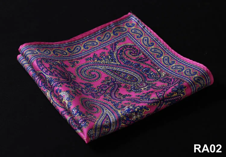 RA02 HN10K Pink Navy Blue Paisley 35cm