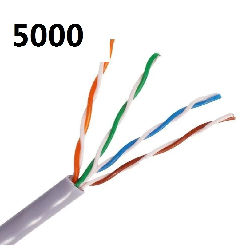 

KU2 MEIBAI Cat6A Ethernet Internet Network Patch LAN Cable Cord Modem Router RJ45 For Computer Laptop 5000
