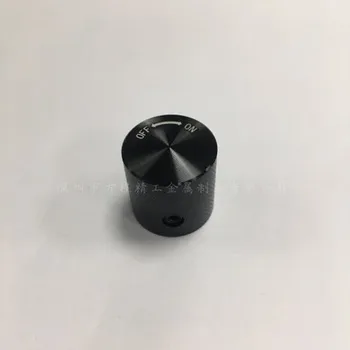 

5pcs aluminum knob potentiometer knob cap Knurled 18*18*8mm black switch cap Encoder for amplifier Stove accessories