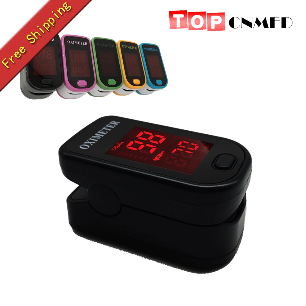

CE ISO Approved LED Fingertip Pulse Oximeter Blood Oxygen SpO2 saturation oximetro monitor oxymetre pulso metros