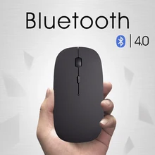 New Bluetooth 4.0 Wireless Mouse Mini Rechargeable Computer Mouse for Dell Acer Hp Asus Mice Optical Silent Click for Mac/Win10