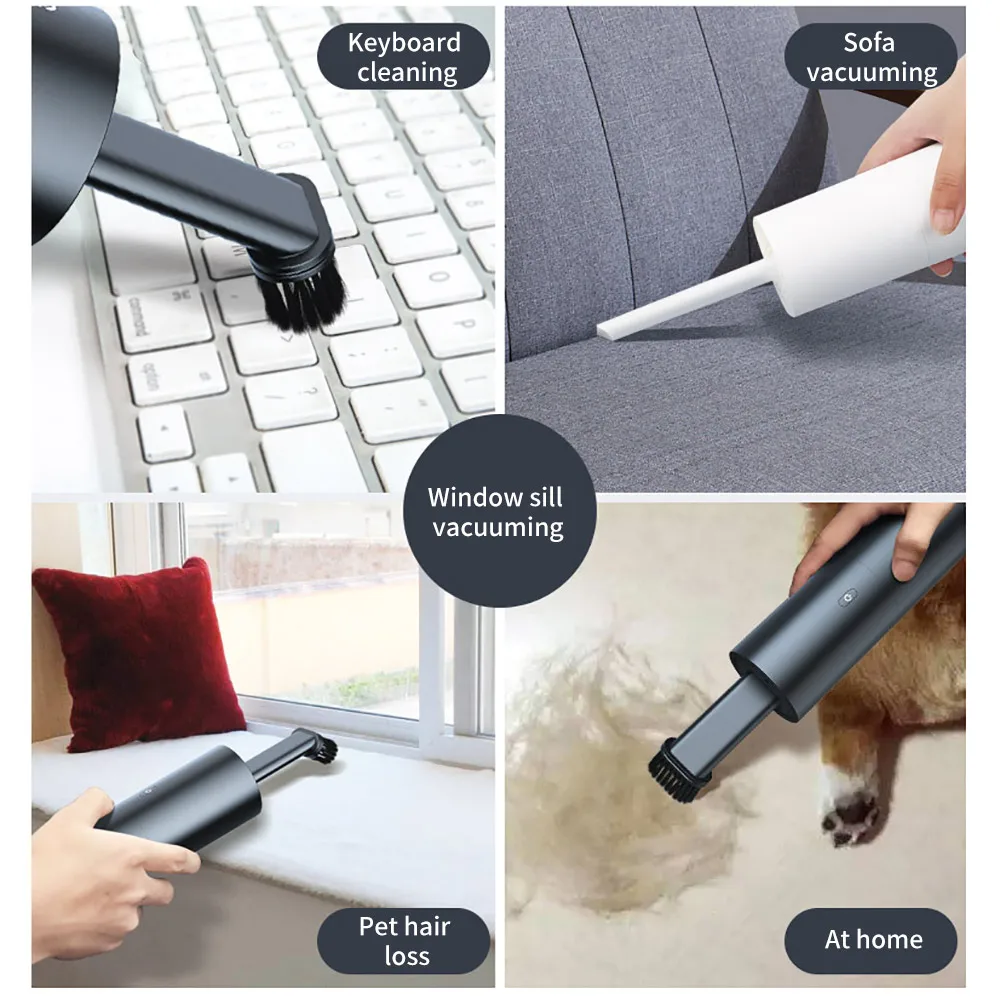 

Mini wireless handheld 5300Pa car vacuum cleaner USB charging home office interior new vacuum cleaner