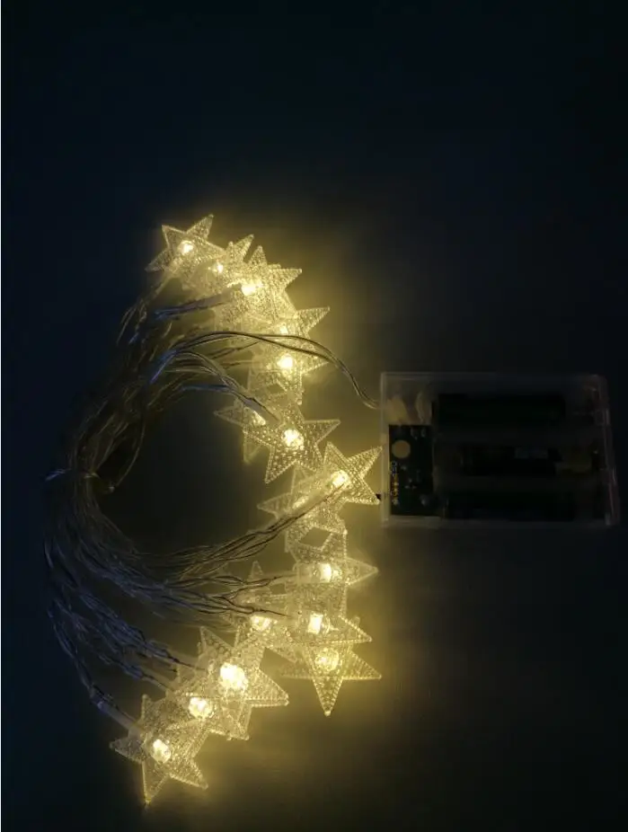 Chig  Decorative Light String Warm White 10m Full of Stars Christmas Party Wedding Decoration Girls Kids Bedroom for Child Gifts (5)