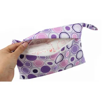 

1pcs Portable Bag Multi-function Waterproof Reusable Bag Pouch For Women Makeup Storage Bags 9 Colors